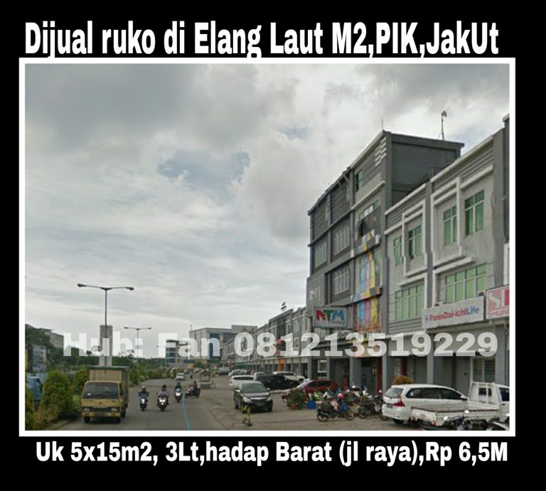 Ruko di Elang Laut PIK | FAT Property