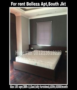 Disewakan Apartment Belleza Jakarta Selatan