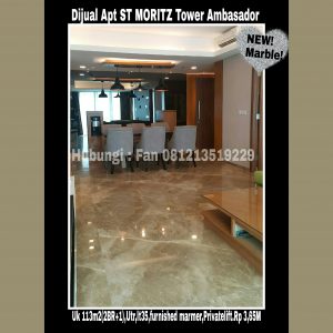 Dijual Apartment ST MORITZ Tower Ambasador Jakarta Barat