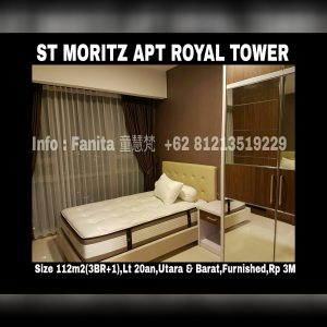Dijual Apartment ST MORITZ di Puri Indah Jakarta Barat