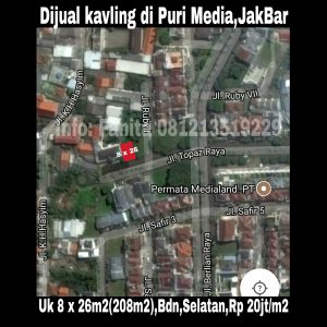 Dijual Kavling di Jakarta Barat