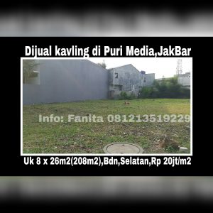Dijual Kavling di Jakarta Barat