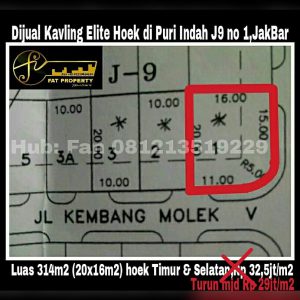 Dijual kavling di jakarta barat