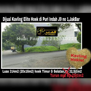 Dijual kavling di jakarta barat
