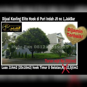Dijual kavling di jakarta barat