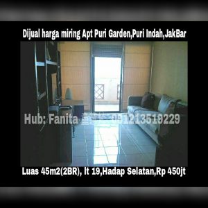Dijual apartment di Jakarta Barat