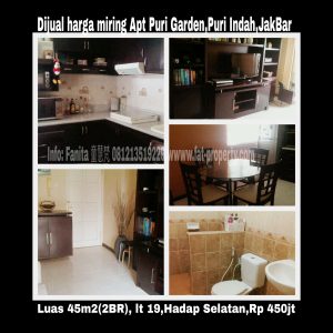 Dijual apartment di Jakarta Barat