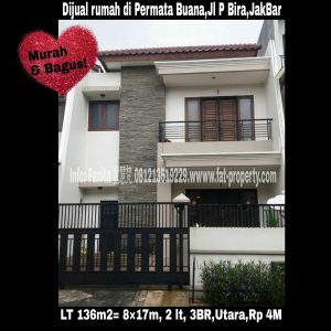 Dijual rumah di Jakarta Barat