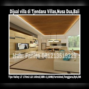 Dijual villa di Nusa Dua Bali