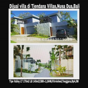 Dijual villa di Nusa Dua Bali