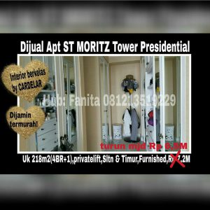Dijual apartment di Puri Indah Jakarta Barat