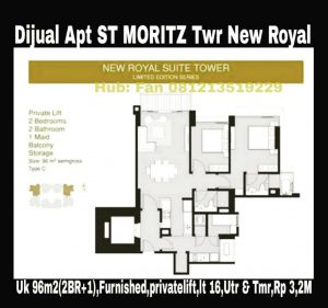 Dijual apartment di Puri Indah Jakarta Barat