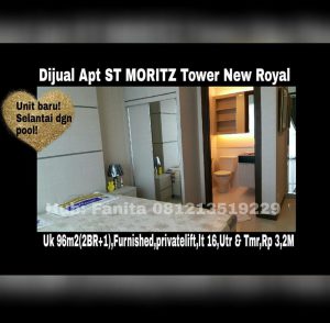 Dijual apartment di Puri Indah Jakarta Barat