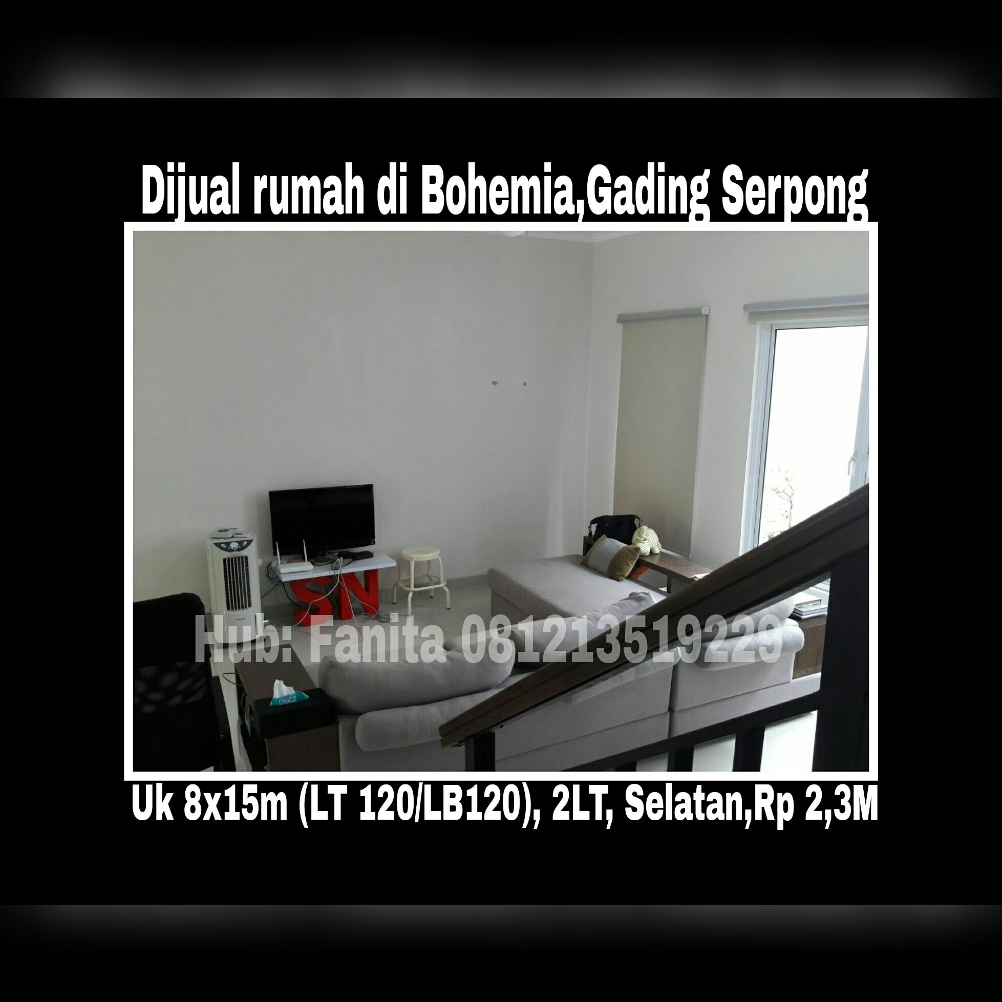 Rumah Dijual di Bohemia Gading Serpong  FAT Property