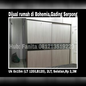 Dijual rumah di Gading Serpong Tangerang