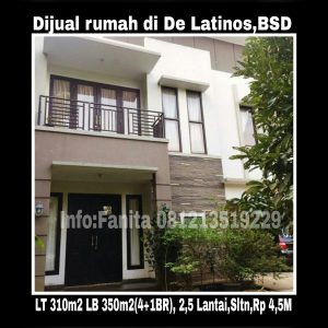 Dijual rumah di BSD Tangerang