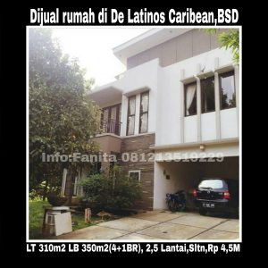 Dijual rumah di BSD Tangerang