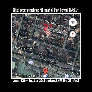 Dijual rumah di Pluit Jakarta Utara