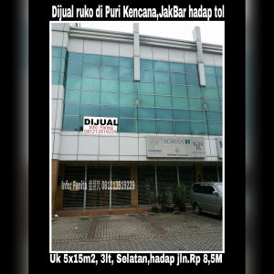 Dijual Ruko di Puri Kencana Jakarta Barat