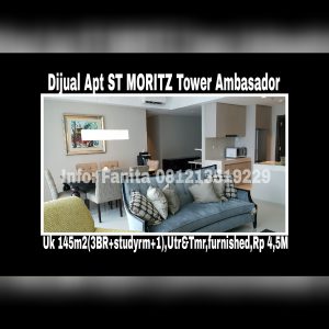 Dijual Apartment St Moritz Puri Indah Jakarta Barat