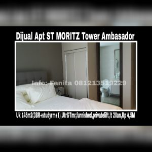 Dijual Apartment St Moritz Puri Indah Jakarta Barat