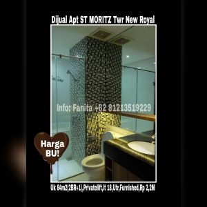 Dijual apartment St Moritz Puri Indah Jakarta Barat