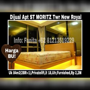 Dijual apartment St Moritz Puri Indah Jakarta Barat