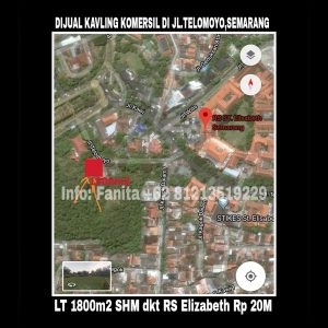 Dijual tanah komersil di Semarang