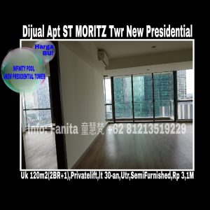 Dijual apartment St Moritz Puri Indah Jakarta Barat