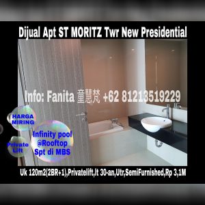 Dijual apartment St Moritz Puri Indah Jakarta Barat