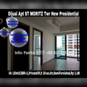 Dijual apartment St Moritz Puri Indah Jakarta Barat