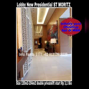 Dijual apartment St Moritz Puri Indah Jakarta Barat