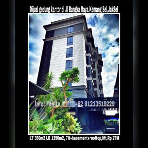 Dijual gedung kantor di Jakarta Selatan