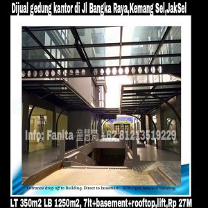 Dijual gedung kantor di Jakarta Selatan