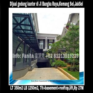 Dijual gedung kantor di Jakarta Selatan