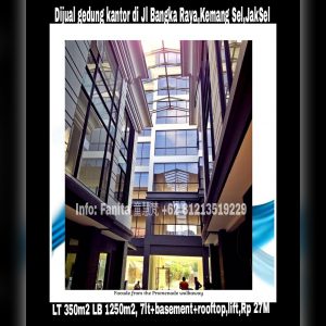 Dijual gedung kantor di Jakarta Selatan