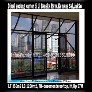 Dijual gedung kantor di Jakarta Selatan