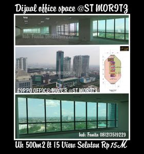 Dijual office space di Lippo Tower @ST MORITZ