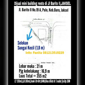 Dijual gedung resto di Jakarta Selatan