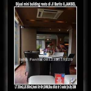 Dijual gedung resto di Jakarta Selatan