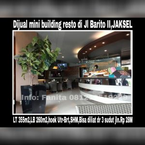 Dijual gedung resto di Jakarta Selatan