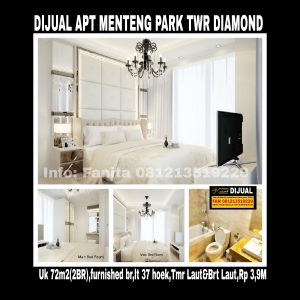 Dijual Apartemen Menteng Park Jakarta Pusat