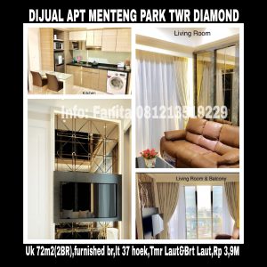 Dijual Apartemen Menteng Park Jakarta Pusat