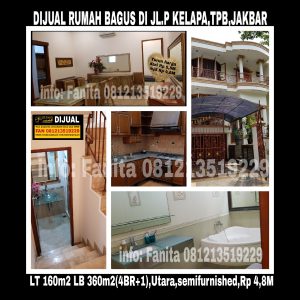 Dijual rumah di Taman Permata Buana Jakarta Barat