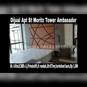 Dijual apartment St Moritz Puri Indah Jakarta Barat