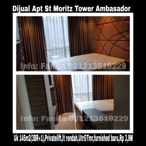 Dijual apartment St Moritz Puri Indah Jakarta Barat