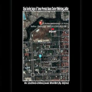 Dijual kavling di Taman Permata Buana Jakarta Barat