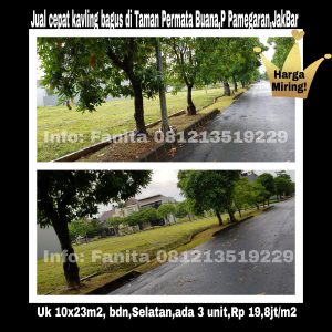 Dijual Kavling di Taman Permata Buana Jakarta Barat