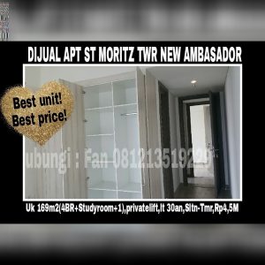 Dijual Apartment ST MORITZ di Puri Indah Jakarta Barat