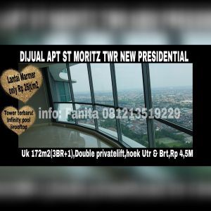 Dijual Apartment ST MORITZ Puri Indah Jakarta Barat